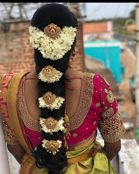 50 Gajra Hairstyle Ideas For Bride This Wedding Season Tikli