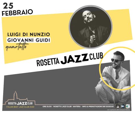 Giovanni Guidi E Luigi Di Nunzio Quartet Al Rosetta Jazz Club L’ultimo Concerto Di Febbraio Tra
