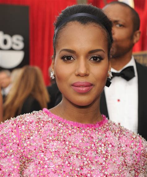 Kerry Washington Glowing Skin And Hair Secrets Are Out