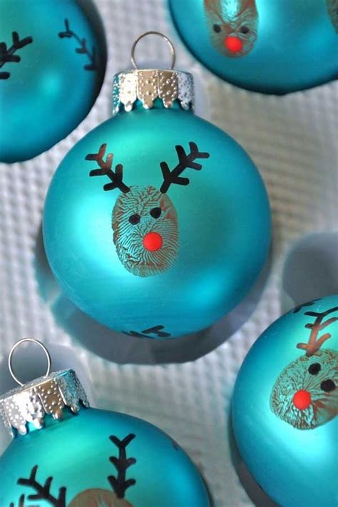 Reindeer Thumbprint Ornaments Pictures Photos And Images For Facebook