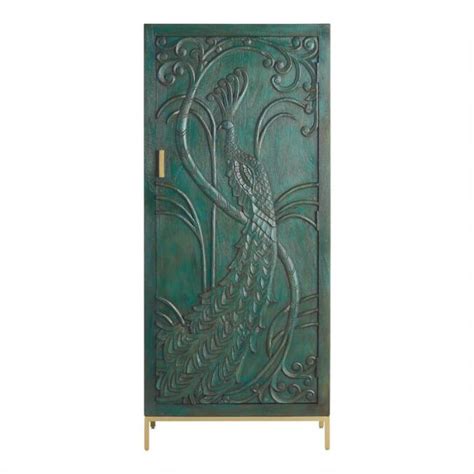 Нет просмотров 6 лет назад. Teal Carved Wood Peacock Storage Cabinet | Carving, Wood ...