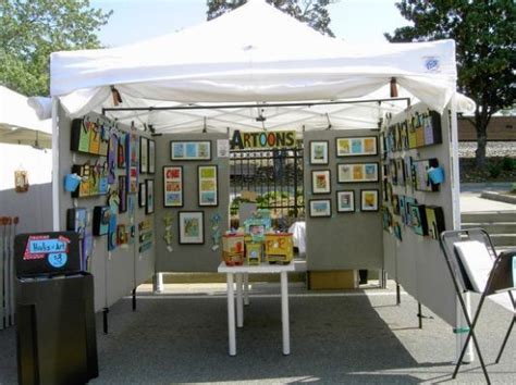 Diy Panels For Art Fair Tent Art Festival Booth Festival Booth