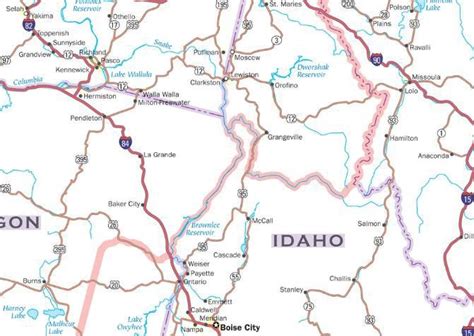The Delimitation Of Pacific Time Zone And Mountain Time Zone In Idaho