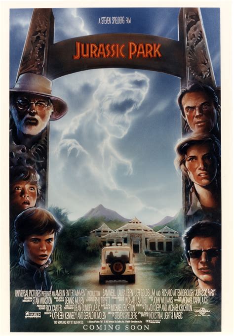 Over Two Dozen Never Before Seen Unused Posters For Steven Spielberg S Jurassic Park