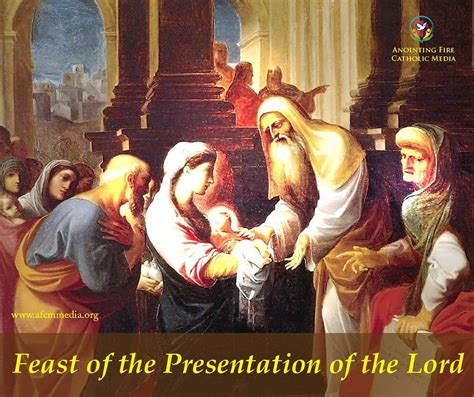 Feast Of The Presentation Of The Lord Catholic Gospel Of Luke
