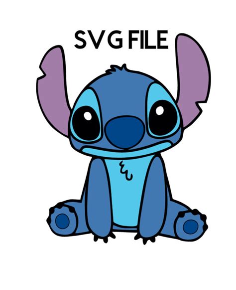 Stitch Svg File Etsy