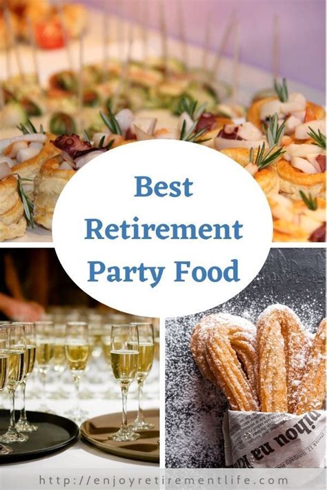 After 40 years at the same job, you are finally ready to retire. Best Retirement Party Food Ideas Which Will Impress the Guests | Retirement parties, Food, Party ...