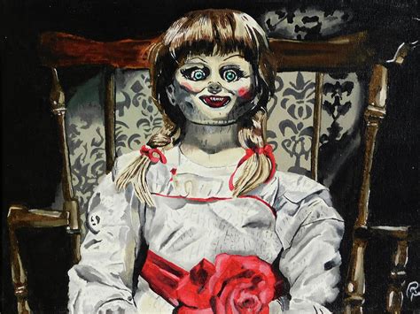 Annabelle Painting By Robert Mclearren Pixels