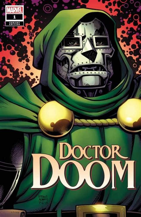 Dr Doom 1 Variant Cover By Arthur Adams Cómics