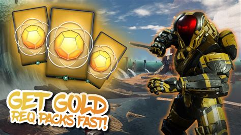 Get Gold Req Packs Fast Halo 5 Youtube