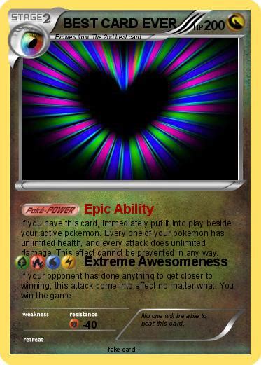 Pokémon Best Card Ever 38 38 Epic Ability My Pokemon Card