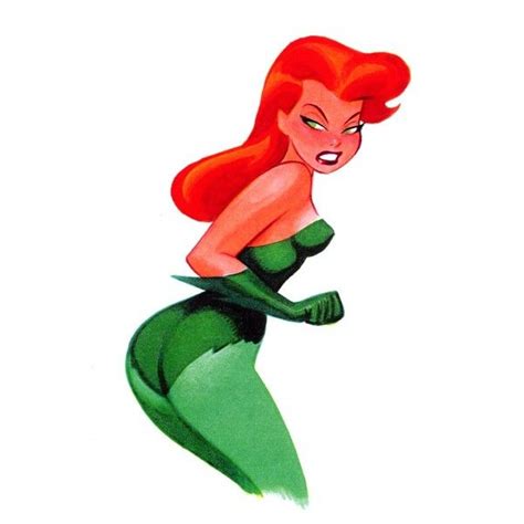 Poison Ivy By Bruce Timmpinups Colordcbruce Timm
