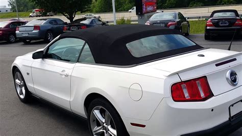 2010 Ford Mustang Gt Convertible Premium 9287a Youtube