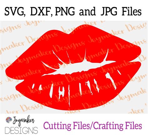 Lips Svg Kiss Svg Dxf Cut Files Lips Clipart Love Xoxo Svg Etsy The