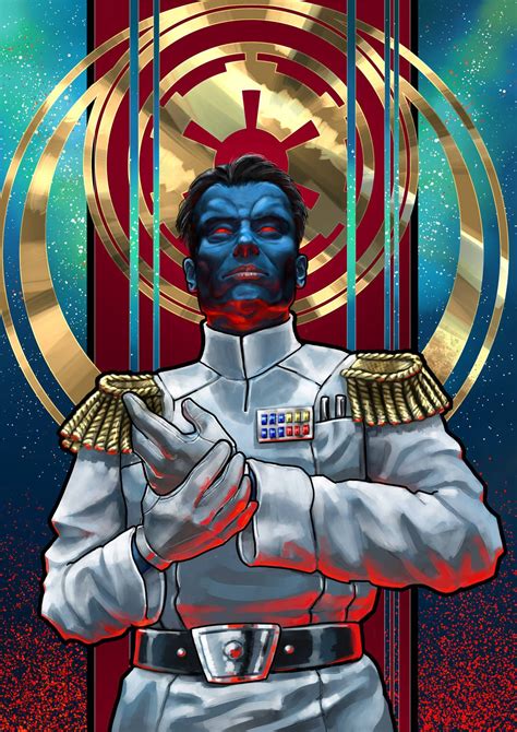 The Grand Admiral By Feivelyn Star Wars Pictures Star Wars Artwork
