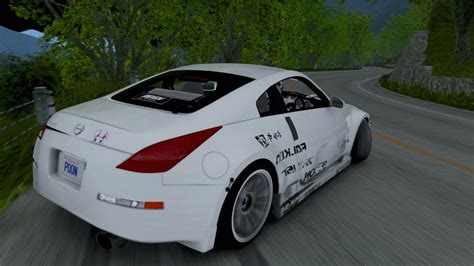 Touge Drift In A Nissan 350z 4K YouTube