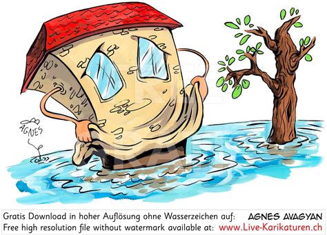See more ideas about house interior, home decor, house design. Hochwasser Flut Haus Baum — Agnes Live-Karikaturen ...