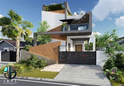 Jbpl Best Modern House Design Modern Exterior House Designs Duplex