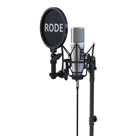 3d Studio Microphone Rode Stand Model