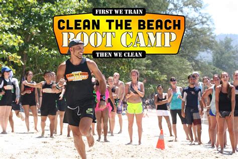 Clean The Beach Boot Camp Sinbi Muay Thai