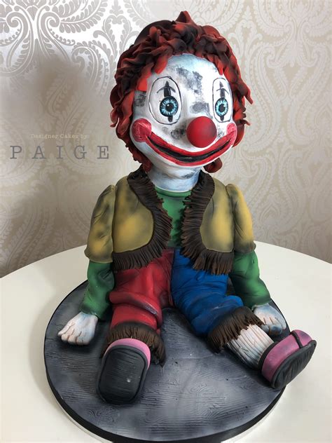 Scary Clown Cake Clown Cake Scary Clowns Creepy Clown