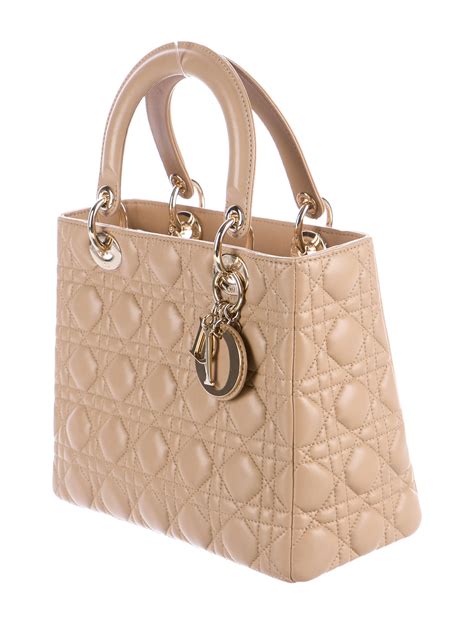 Christian Dior Medium Lady Dior Bag Handbags Chr59572 The Realreal