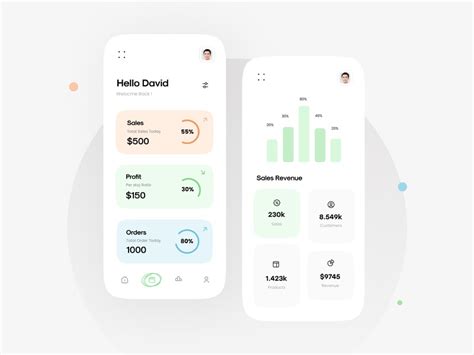 Finance Mobile App Design By Ghulam Rasool 🚀 For Cuberto On Dribbble