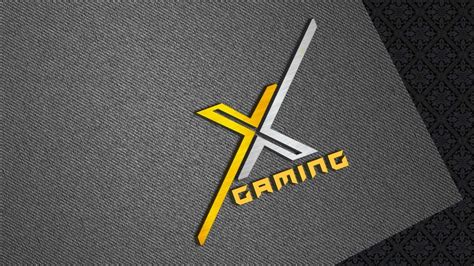 X Logo Gaming Tutorial How To Create Logo Design In Pixellab Android