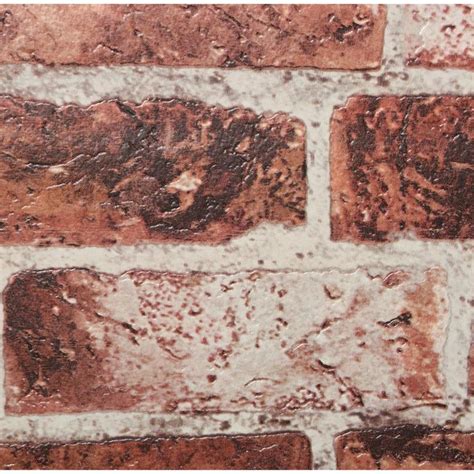 York Wallcoverings Brick Paper Strippable Roll Wallpaper Covers 57 Sq