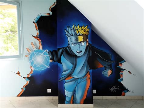 Syndrom Art Fresques Décoratives Fresque Naruto