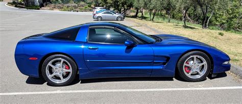 Fs 2002 Corvette Coupe 71000 Miles 6 Speed Electron Blue