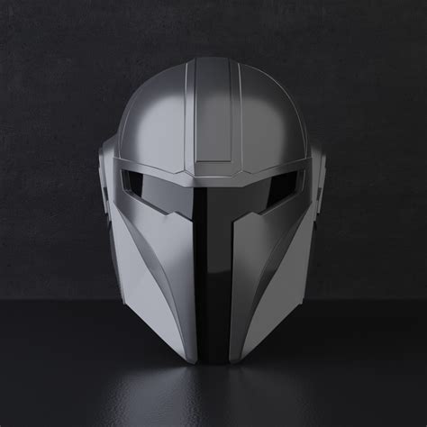 3d File Helmet Inspired By The Mandalorian Helmet・3d Printable Model To
