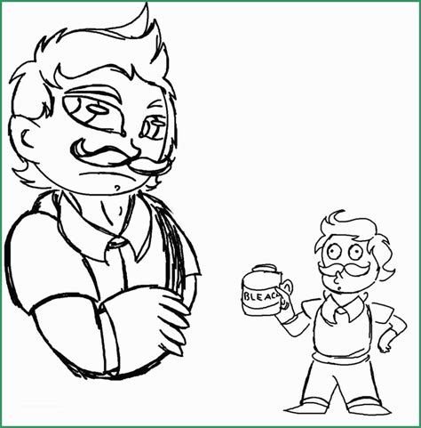 Hello, neighbor has successfully surprised and scared the youtubers when they were in the early access stage. Hello Neighbor Drawing at PaintingValley.com | Explore ...