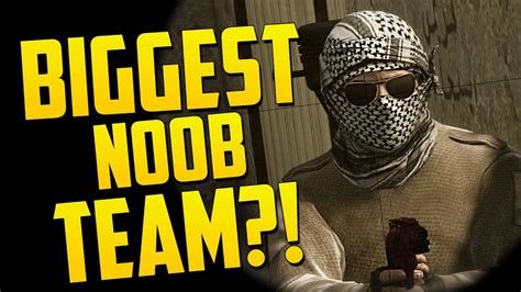 Biggest Noob Team Ever Cs Go Funny Moments In Competitive Youtube