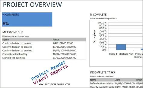 Sample Project Overview Templates Word Word Excel Fomats
