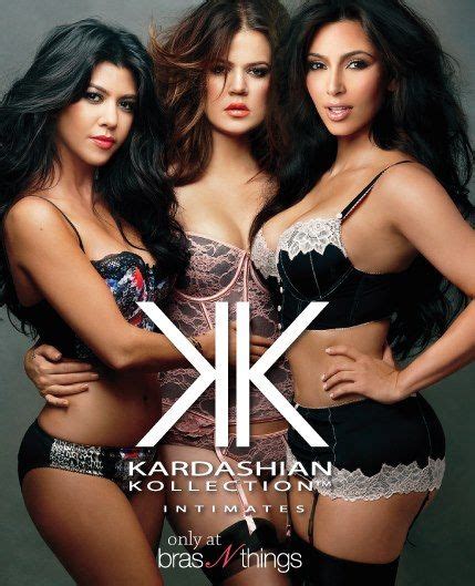 Kardashian Kollection Intimates Ad Campaign At Bras N Things In Australia And N Z Kardashian