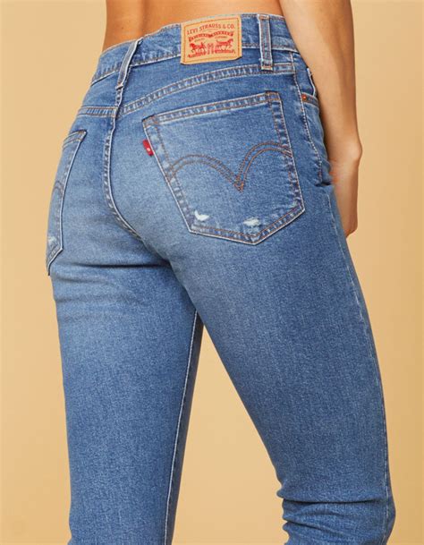 Top 58 Imagen Levi S Ripped Wedgie Jeans Abzlocal Mx