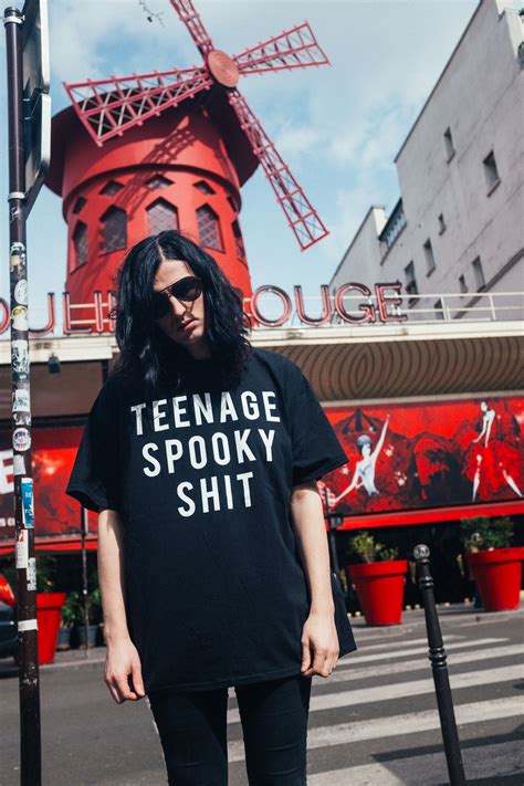 Teenage Spooky Shit T Shirt Creepercult Gothgoth Pinterest