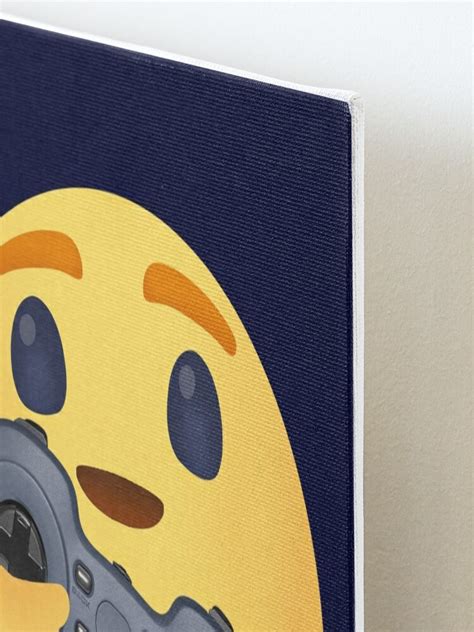 Cute Gamer Emoji Design Funny Care Emoji With Gaming Controller