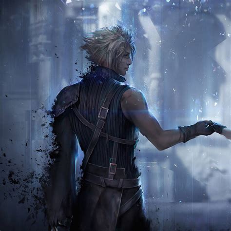 Cloud Strife Tifa Lockhart Final Fantasy 7 Remake 4k