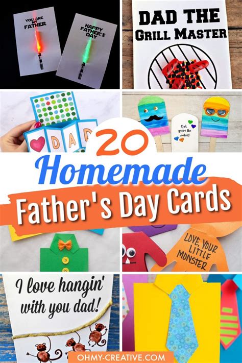50 Easy Fathers Day Card Ideas Best Diy Printable Dad 55 Off