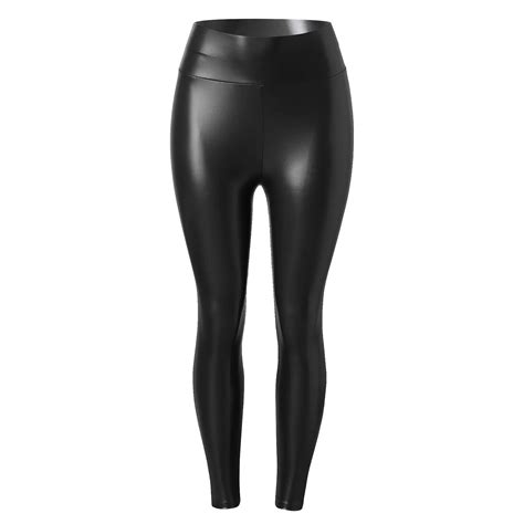 spandex leggings women pu leather leggings winter leggings thickening warm high waisted pleather