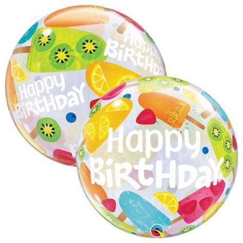 Ts Greetings Qualatex 22 Birthday Bubbles Ballooninflated