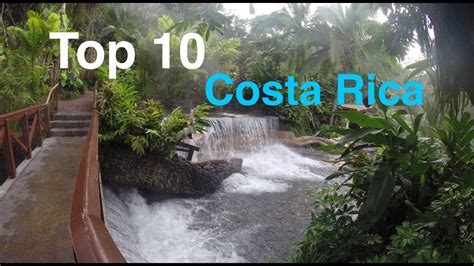 Top 10 Things To Do In Costa Rica Youtube
