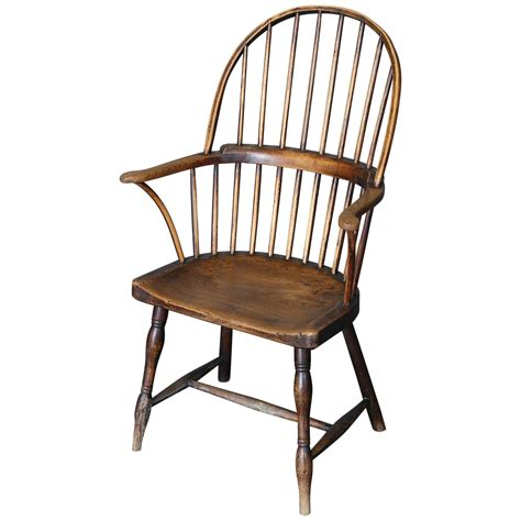 Antique 18th Century Ash And Elm Windsor Chair For Sale At 1stdibs