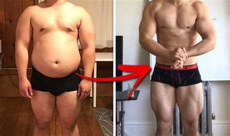 How To Lose Belly Fat Man Reveals Before After Weight Loss Diet Plan