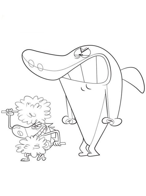 In this site you will find a lot of coloring pages in many kind of pictures. Immagine Zig Sharko Da Colorare - Disegni da colorare ...
