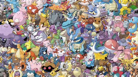Cool Pokemon Backgrounds Hd All Kanto Pokemon Hd Wallpaper Cool