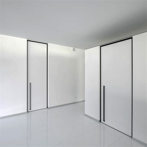 Modern Interior Doors Custom Made With A Minimalist Door Frame