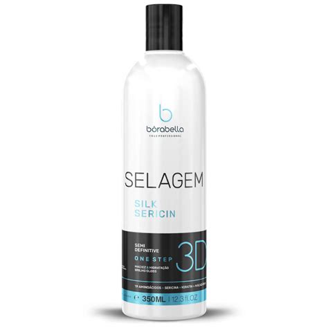 Borabella Selagem 3d Semi Definitiva Orgânica 350ml Salfh Cosmeticos